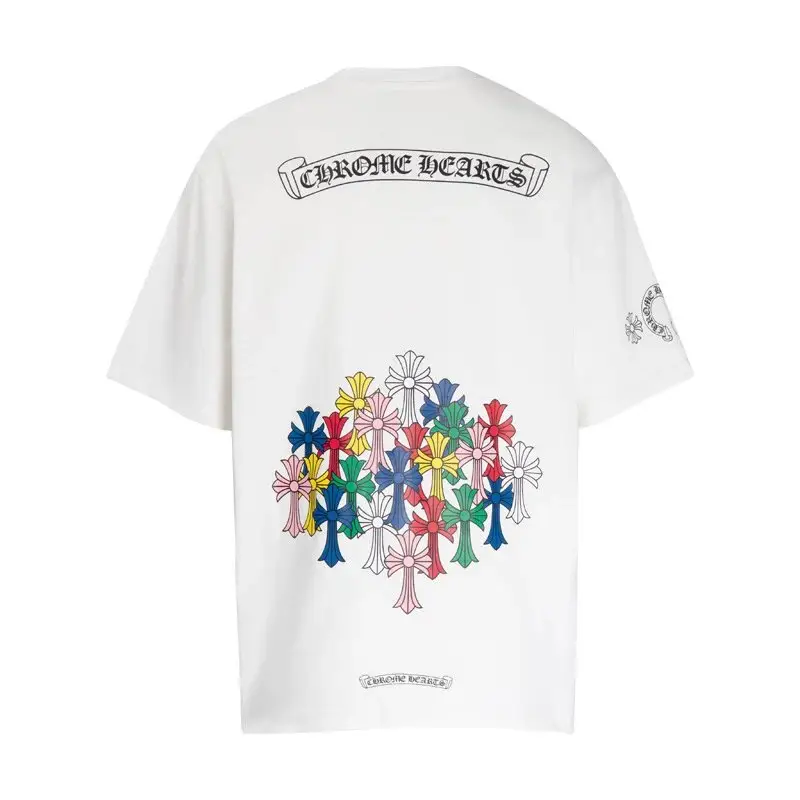 Chrome Hearts T-Shirts — 6052 White colorway — USFans Spreadsheet photo