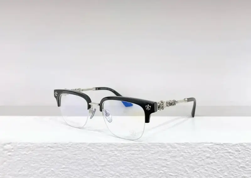 Chrome Hearts Sunglasses — Black Silver colorway — USFans Spreadsheet photo