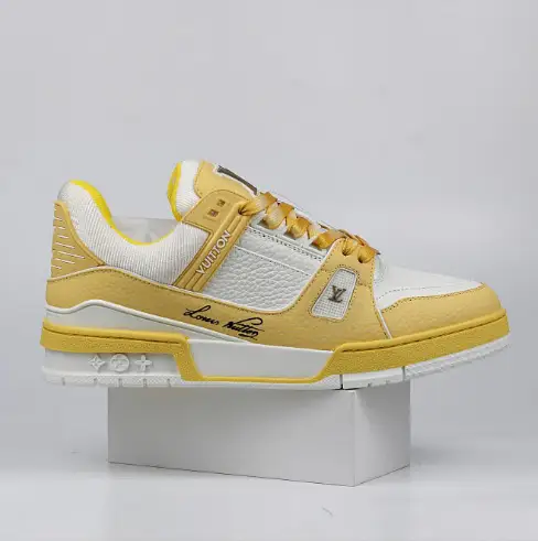 LV Trainers Monogram Black Denim Sneakers — 22 colorway — Kakobuy Spreadsheet photo