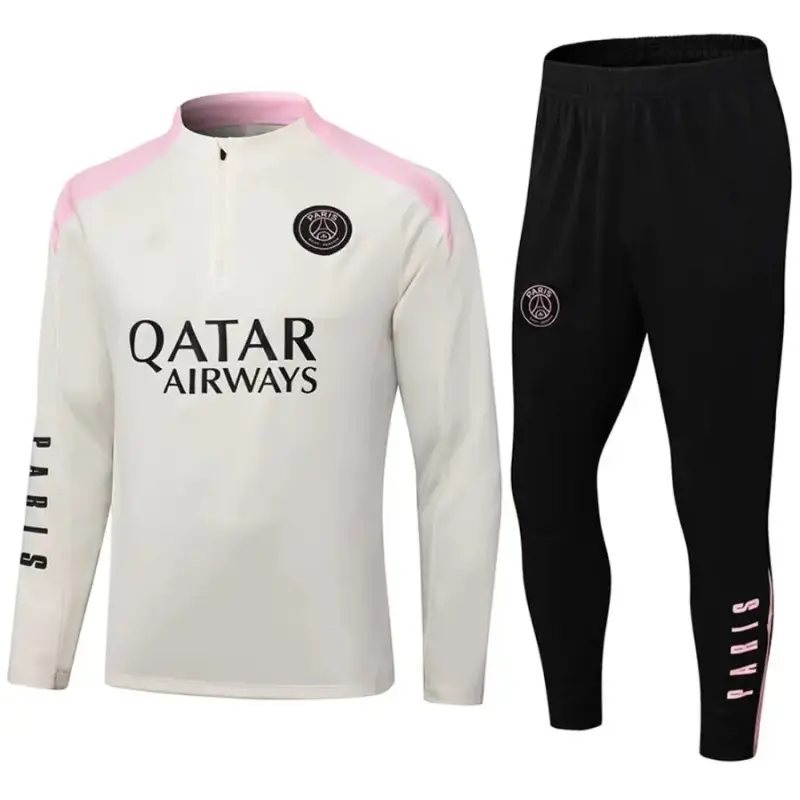 Football Set Tracksuit — 2425 Paris White colorway — USFans Spreadsheet photo