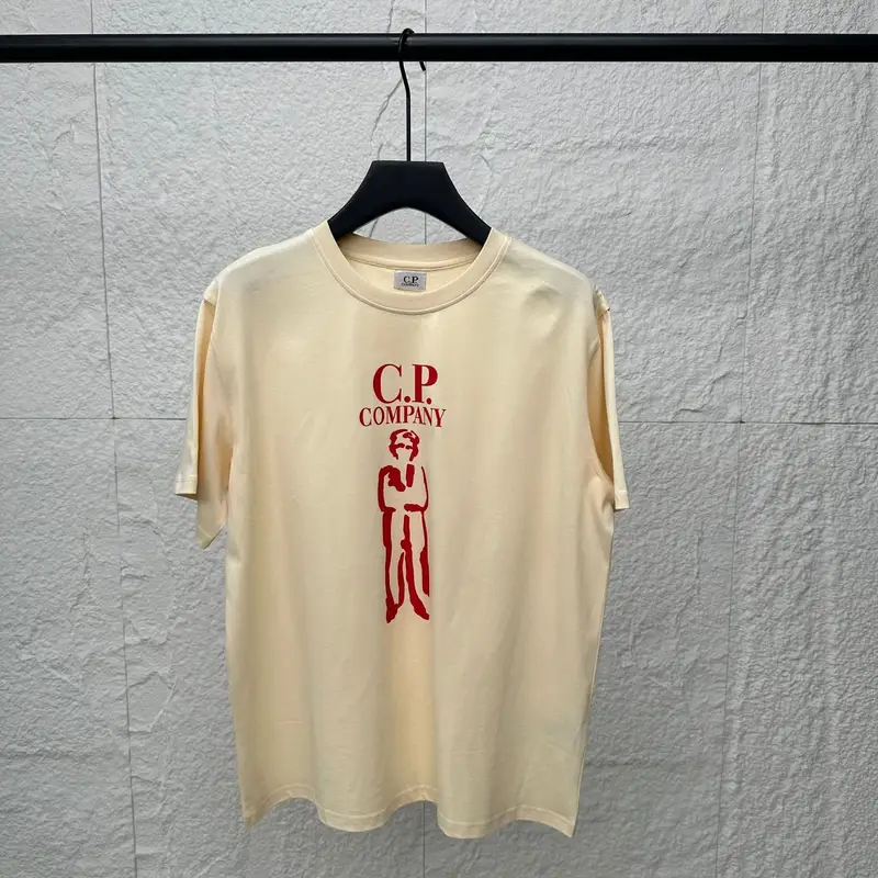 CP Company Logo T-Shirt — 9013 apricot colorway — Kakobuy Spreadsheet photo