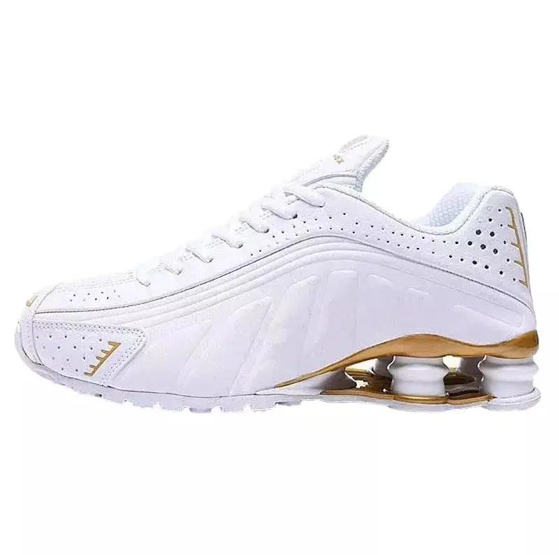 Nike Shox All White — R4 Platinum colorway — USFans Spreadsheet photo