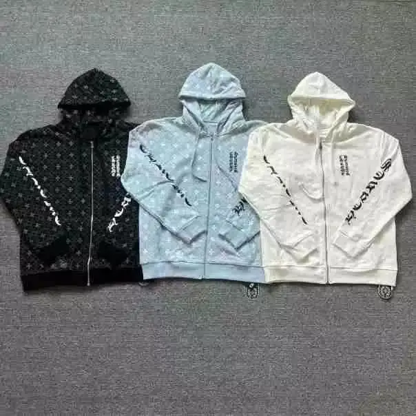 Chrome Hearts Zip Up Hoodies — 5021 black colorway — USFans Spreadsheet photo