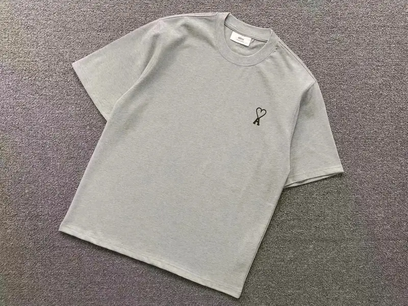 Ami Paris Tees with Small Logo — Gray2616 colorway — USFans Spreadsheet photo