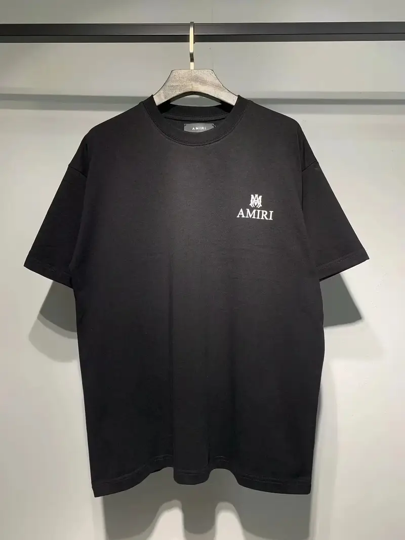 Amiri T-Shirts — 668 black colorway — USFans Spreadsheet photo