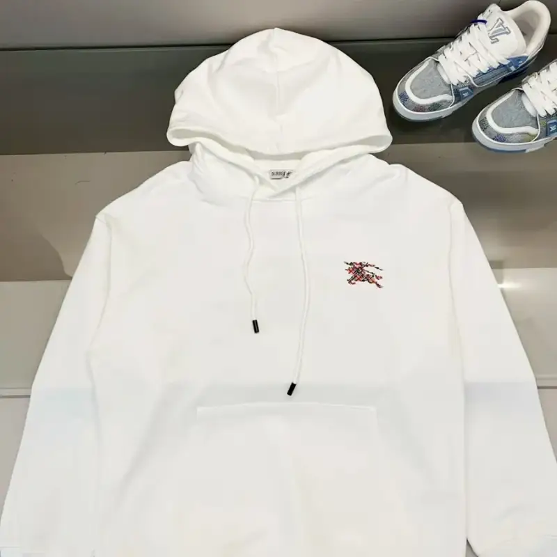 Burberry Hoodie — white colorway — USFans Spreadsheet photo