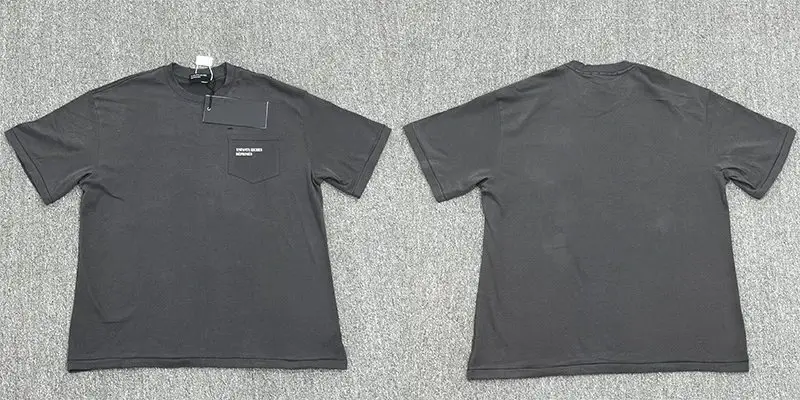 ENFANS Tees — carbon gray SGJ-852 colorway — Kakobuy Spreadsheet photo