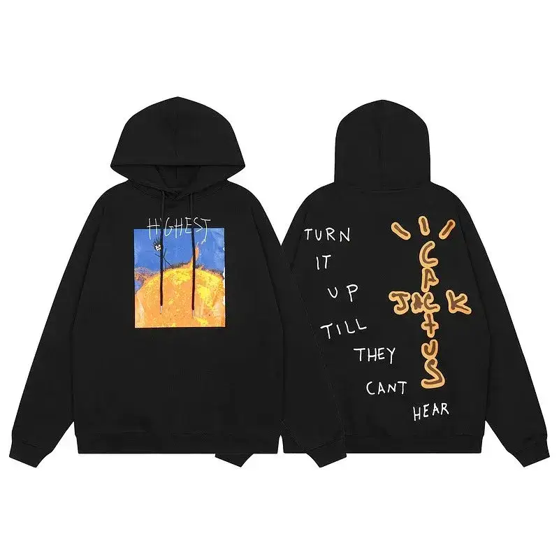 Travis Scott Hoodies — 041 Black colorway — USFans Spreadsheet photo