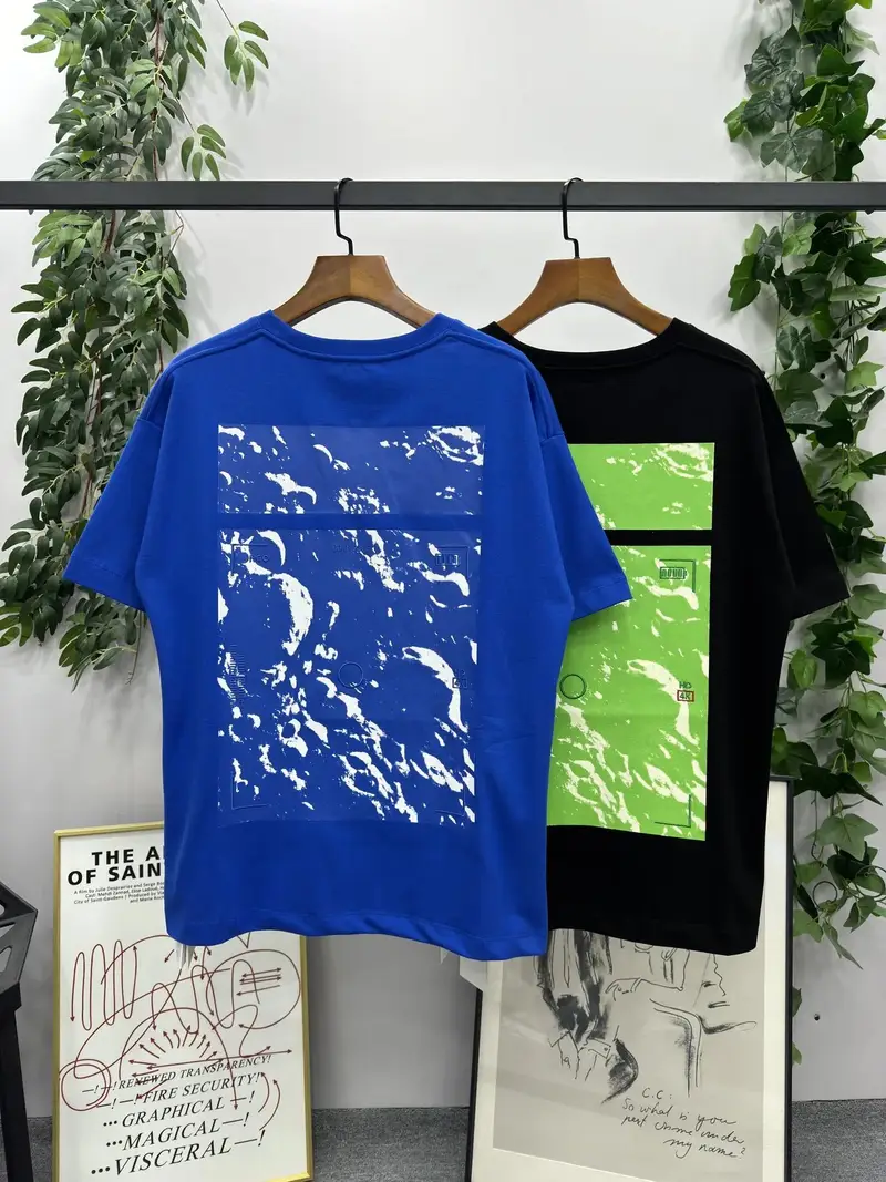 Off-White Scratch T-Shirt — Blue 06 colorway — USFans Spreadsheet photo