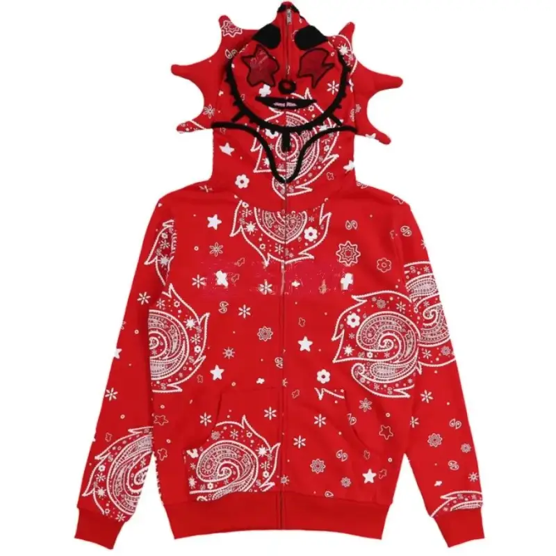 Glo Full Zip-Up Hoodie — LL1 polyester printing is not pure cotton colorway — Kakobuy Spreadsheet photo