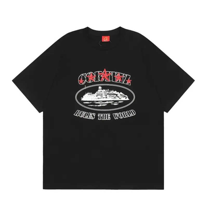 Corteiz Scorpion T-Shirt — 729 black colorway — USFans Spreadsheet photo