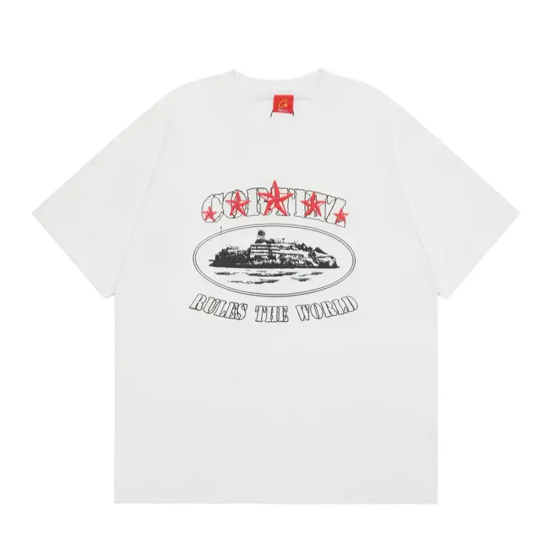 Corteiz Scorpion T-Shirt — 729 White colorway — USFans Spreadsheet photo