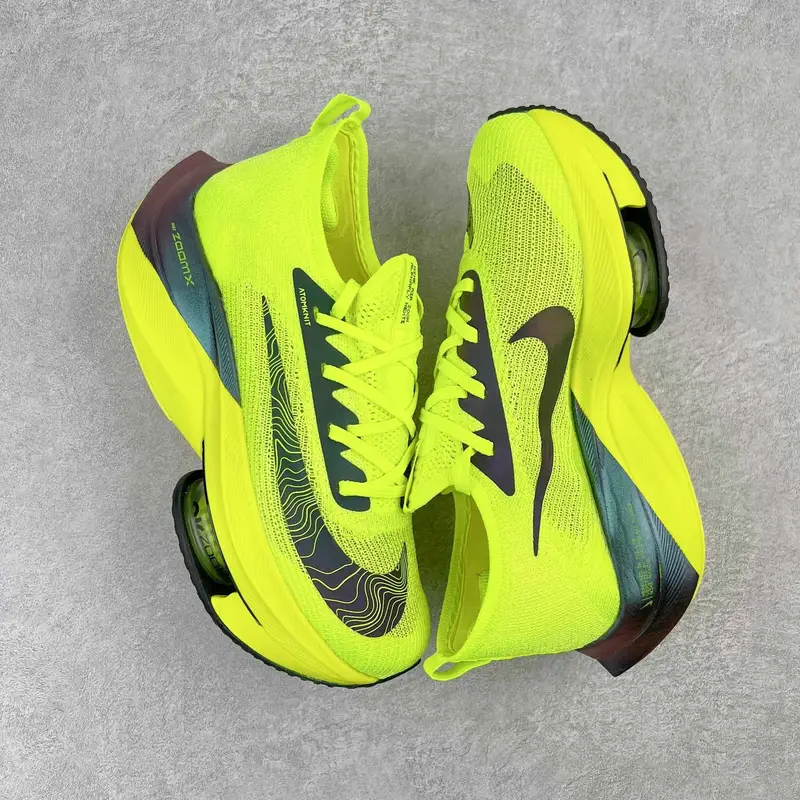 Nike Air ZoomX AlphaFly NEXT% 2 — fluorescent black green colorway — Kakobuy Spreadsheet photo