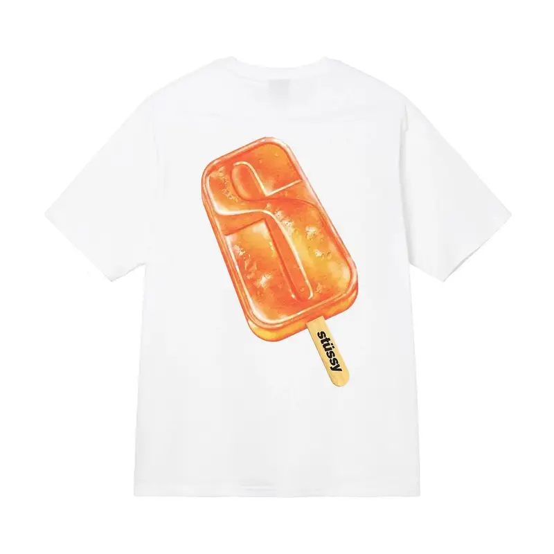 Stussy Tee — White [Ice Cream]] colorway — Kakobuy Spreadsheet photo