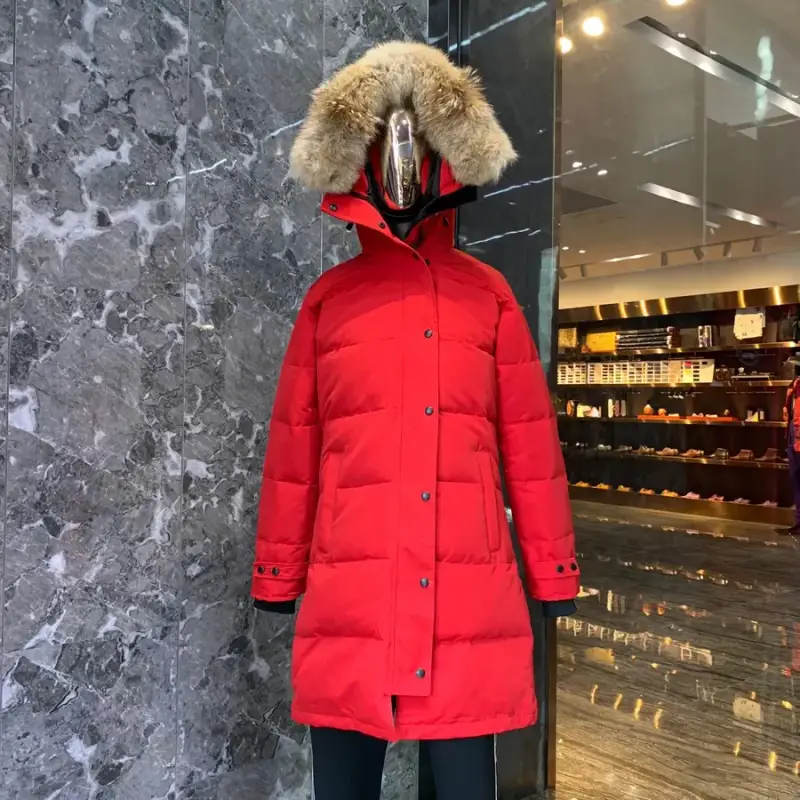 Canada Goose Wyndham Jacket — red colorway — USFans Spreadsheet photo