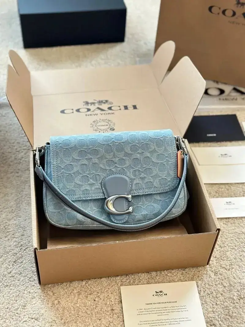 Coach Tabby 26 Bag — light blue size 26*16.5*9 colorway — USFans Spreadsheet photo