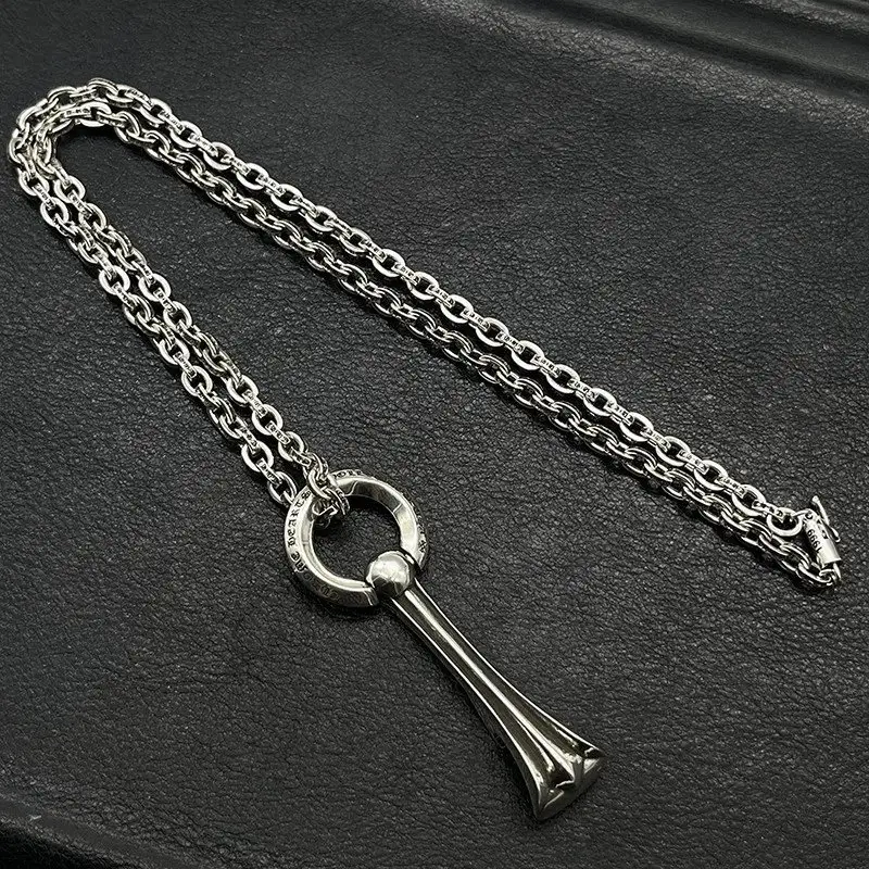 Chrome Hearts Chain Pendant — CX105 letter chain colorway — USFans Spreadsheet photo