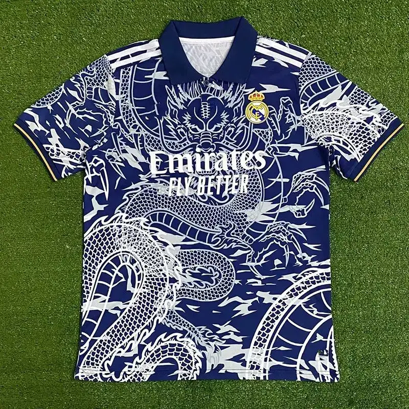 JERSEYS — Real Madrid dragon pattern on the green colorway — Kakobuy Spreadsheet photo