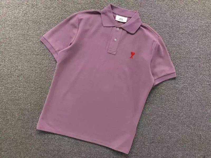 Ami Paris Polo — Smoke purple CY116 colorway — USFans Spreadsheet photo