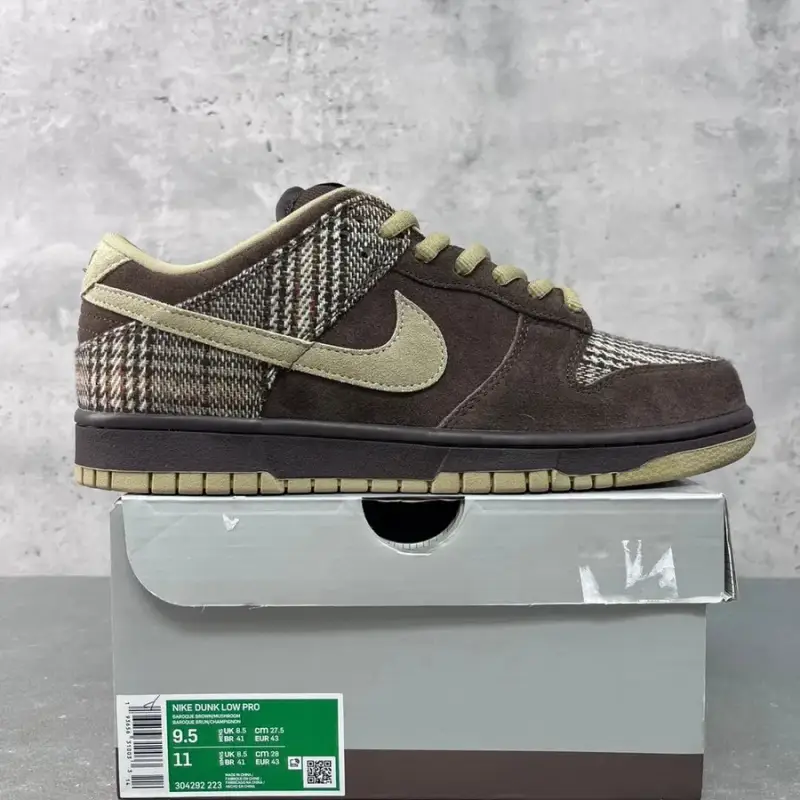 Dunk Parra Shoes — brown plias 304292-223 colorway — USFans Spreadsheet photo