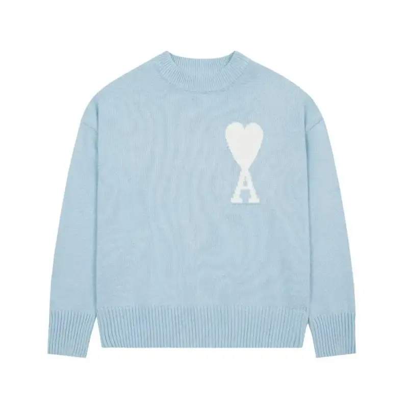 Ami Paris Sweater — blue colorway — Kakobuy Spreadsheet photo
