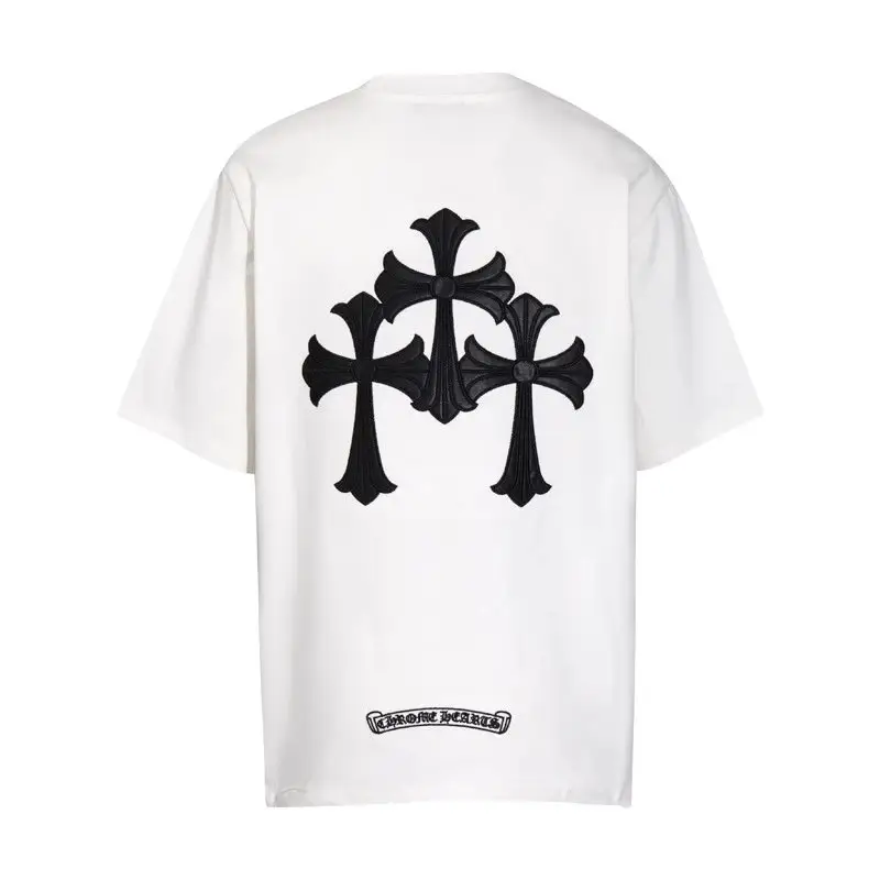 Chrome Hearts T-Shirts — 6091 White colorway — USFans Spreadsheet photo