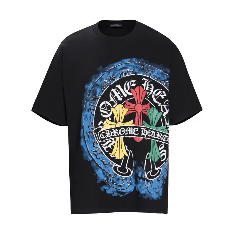 Chrome Hearts T-Shirts — 6007 black colorway — USFans Spreadsheet photo