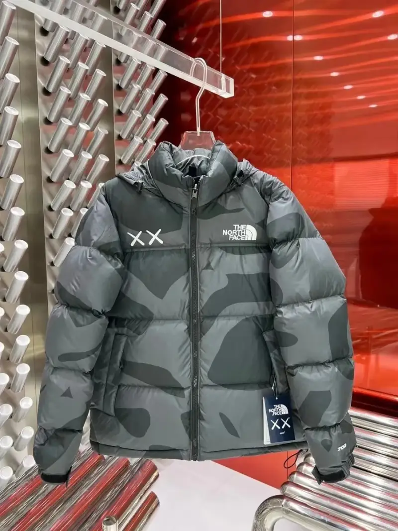 TNF x Kaws Jacket — Black camouflage colorway — USFans Spreadsheet photo