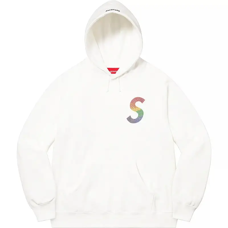Supreme Hoodie — White colorway — USFans Spreadsheet photo