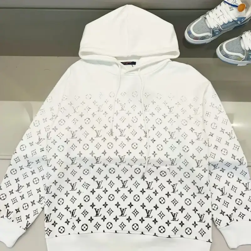 LV Hoodie — white colorway — USFans Spreadsheet photo