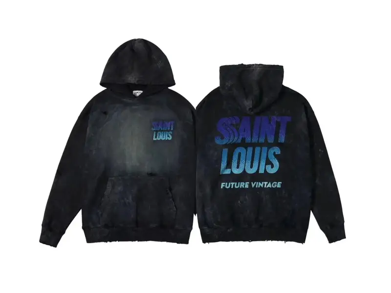 Saint Hoodie — ST646 Wash water black colorway — Kakobuy Spreadsheet photo
