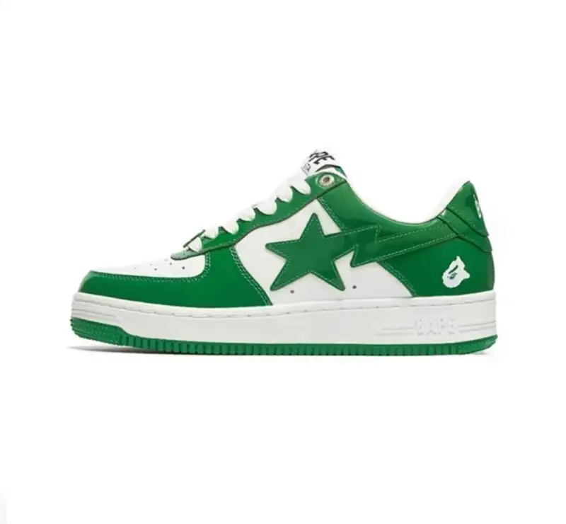 Bape SK8 ( Tons Of Colorways ) — White green colorway — Kakobuy Spreadsheet photo