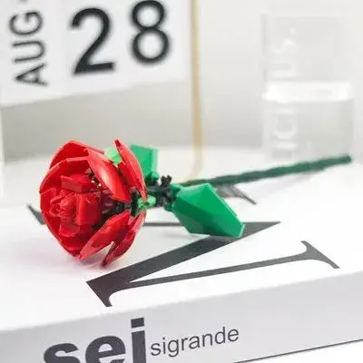 Lego Flowers — Red Rose [bag] colorway — USFans Spreadsheet photo