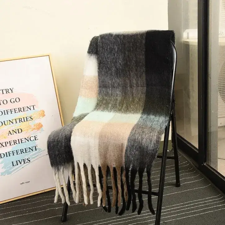 Acne Studios Scarf — Black colorway — USFans Spreadsheet photo