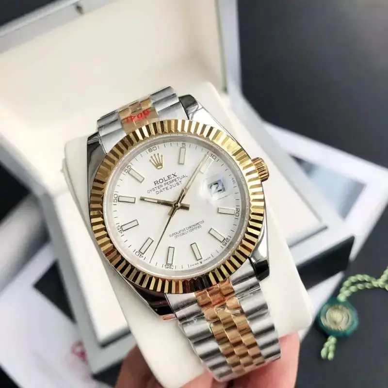 ROLEX — Gold-white dial – five-link bracelet colorway — USFans Spreadsheet photo