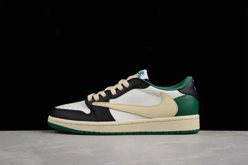 Jordan 1 Low White Party — white green DM7866-128 colorway — USFans Spreadsheet photo