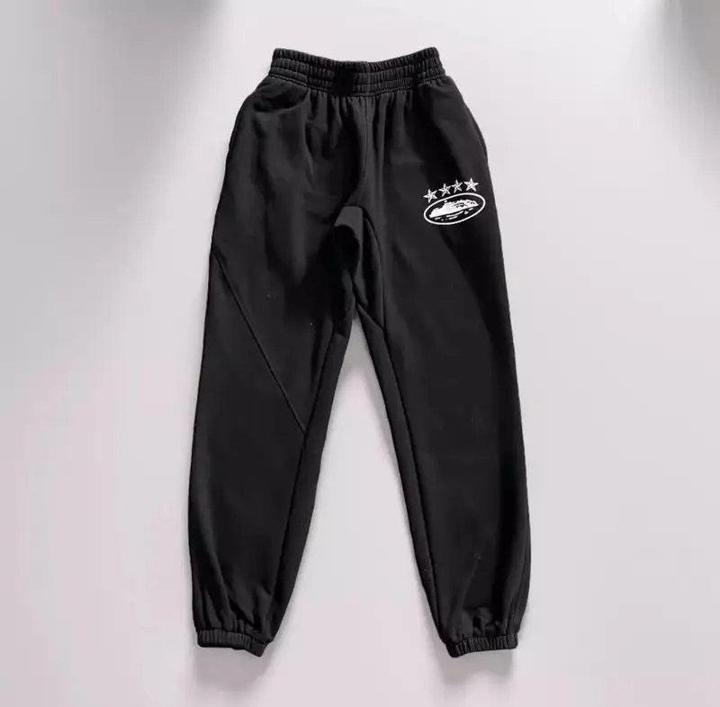 Corteiz Alcatraz Basic Triple Black Pants — Black 4 stars colorway — USFans Spreadsheet photo