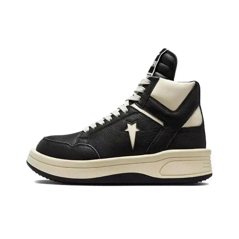 Rick Owens Vans Sneakers Denim — Gaobang Black and White colorway — USFans Spreadsheet photo