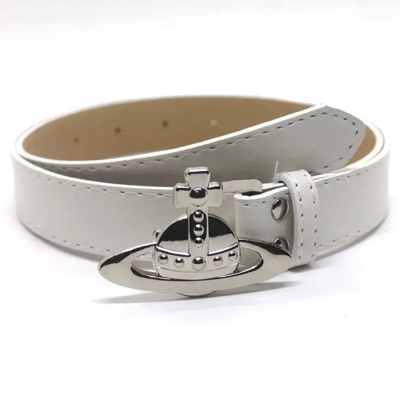 Vivienne Westwood Basic Belt — white colorway — USFans Spreadsheet photo