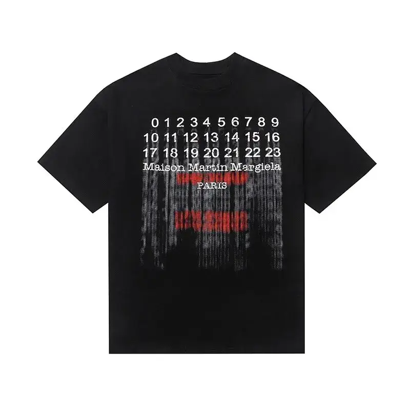 Maison Margiela Tees — 602 black colorway — USFans Spreadsheet photo