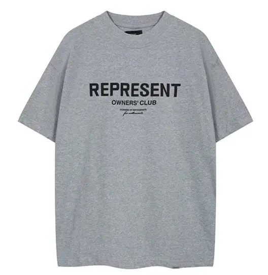 HOUSE OF ERRORS T-shirt — R3012# front print gray colorway — Kakobuy Spreadsheet photo