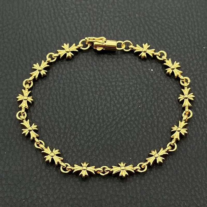 Chrome Hearts Bracelet (40+ styles) — SL01 Gold colorway — USFans Spreadsheet photo
