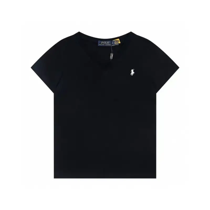 Ralph Lauren V-Neck Tee — black colorway — USFans Spreadsheet photo