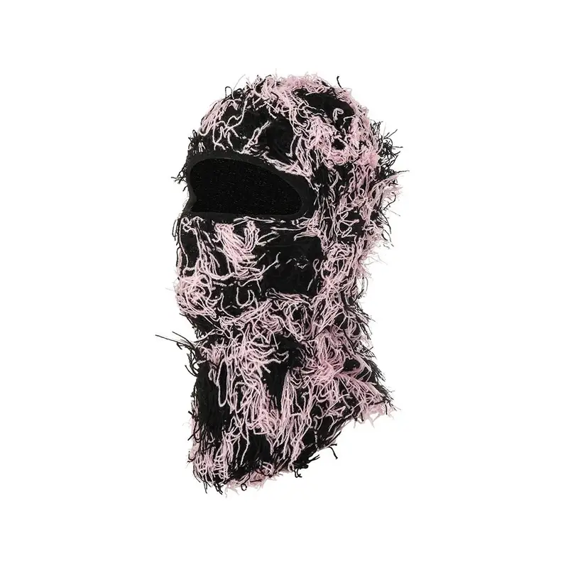 Yeat Mask — Black background black powder whiskers colorway — USFans Spreadsheet photo