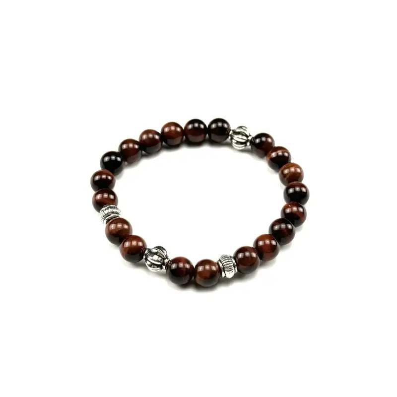 Chrome Hearts Beat Bracelet — Red Tiger Eye Stone colorway — USFans Spreadsheet photo