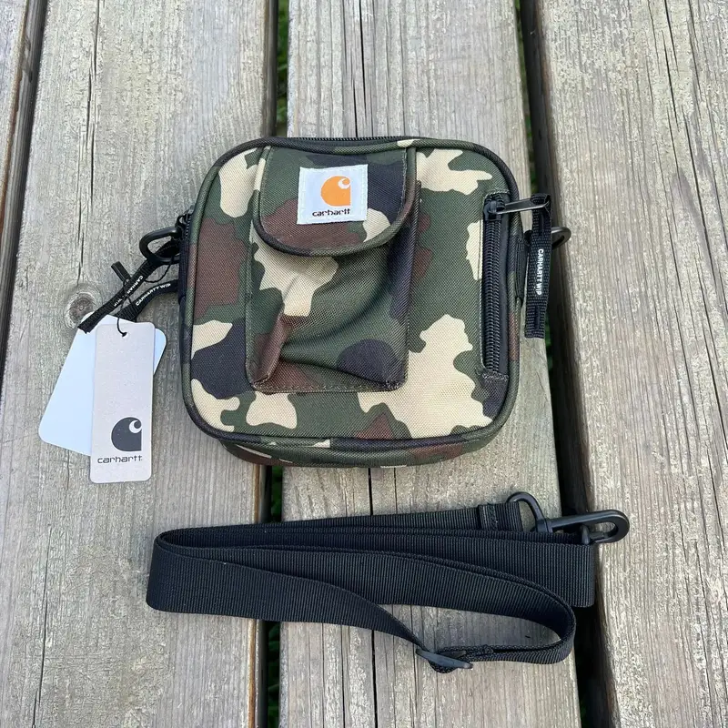 Carhartt and Patagonia Bags — Pull bone square bag: green camouflage colorway — USFans Spreadsheet photo