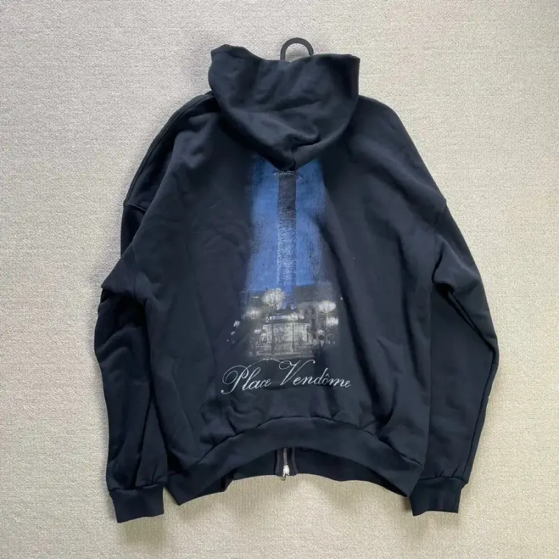 Balenciaga Vogue Hoodie — black colorway — USFans Spreadsheet photo