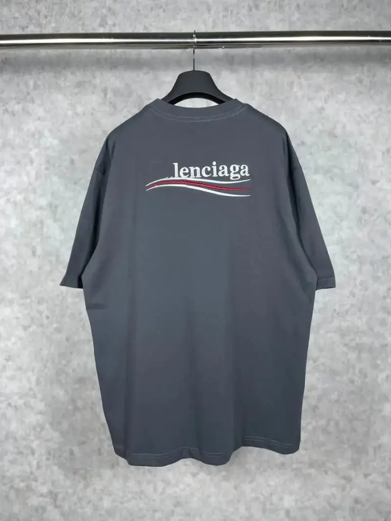 Balenciaga Logo T-Shirt — dark grey colorway — USFans Spreadsheet photo