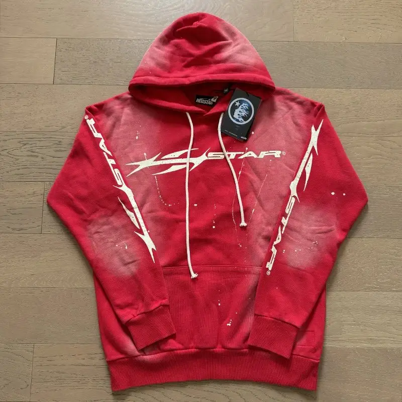 Hellstar Hoodie — x2052 Red colorway — USFans Spreadsheet photo