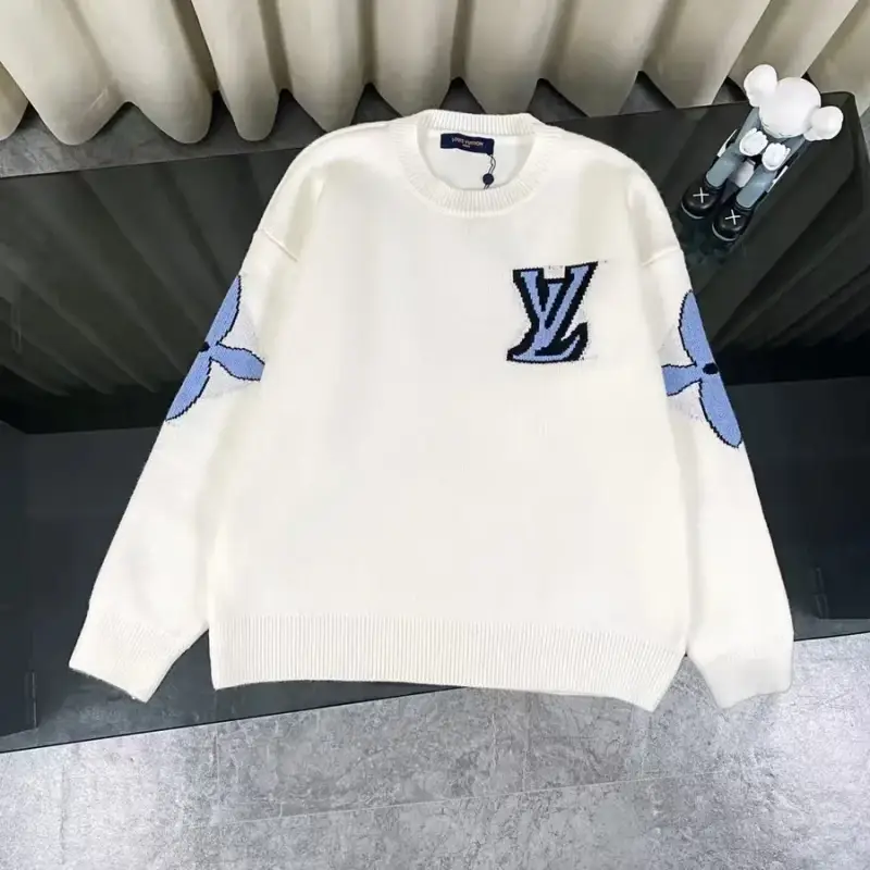 Louis Vuitton Sweater — white colorway — Kakobuy Spreadsheet photo